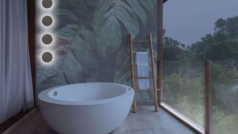 Come illuminare la casa: la zona bagno
