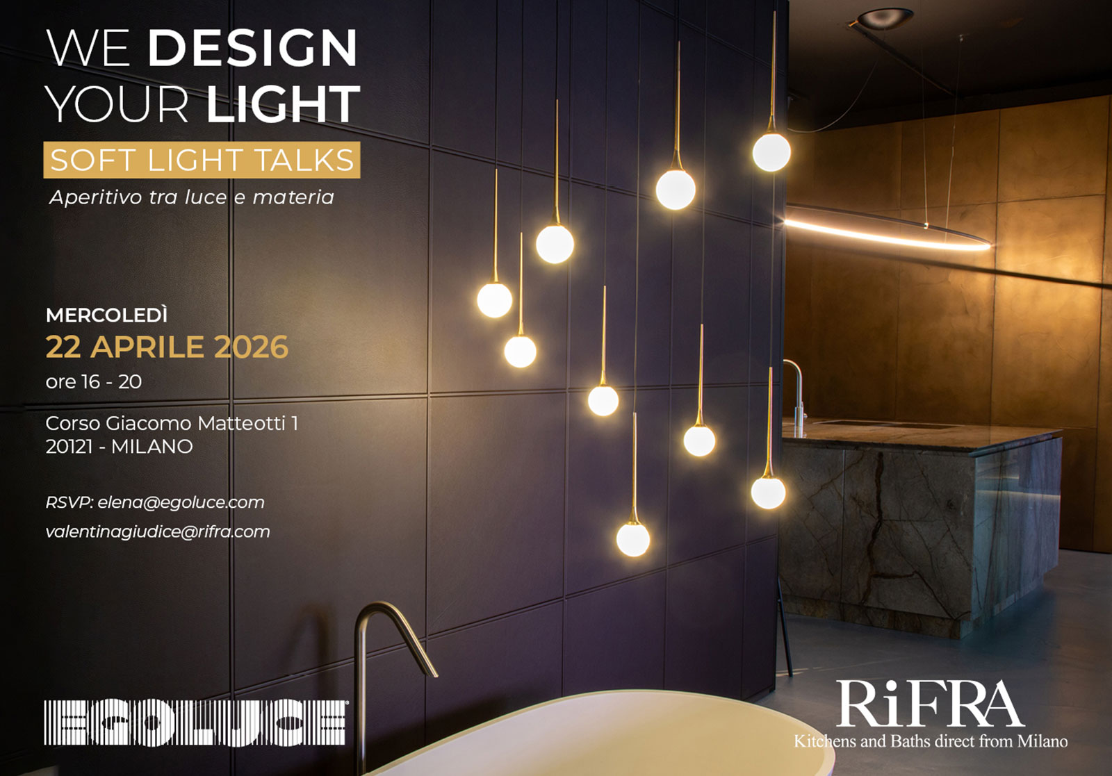 Aperitivo “Luce e Materia”